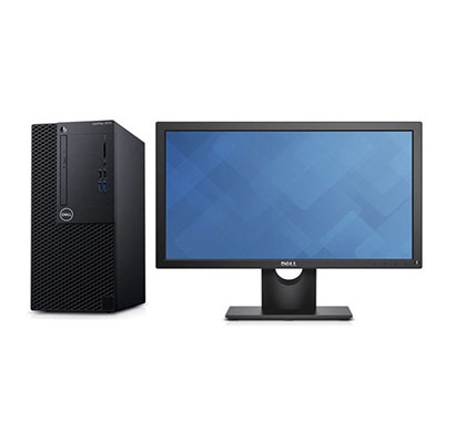 dell optiplex 3070 desktop pc ( intel core i5-9500/ 9th gen/ 8gb ram/ 256gb ssd / windows 10 pro / 21.5 inch monitor), 1 year warranty